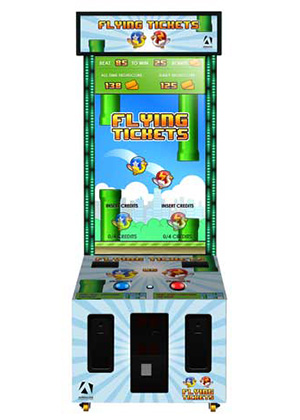 flying tickets arcade game